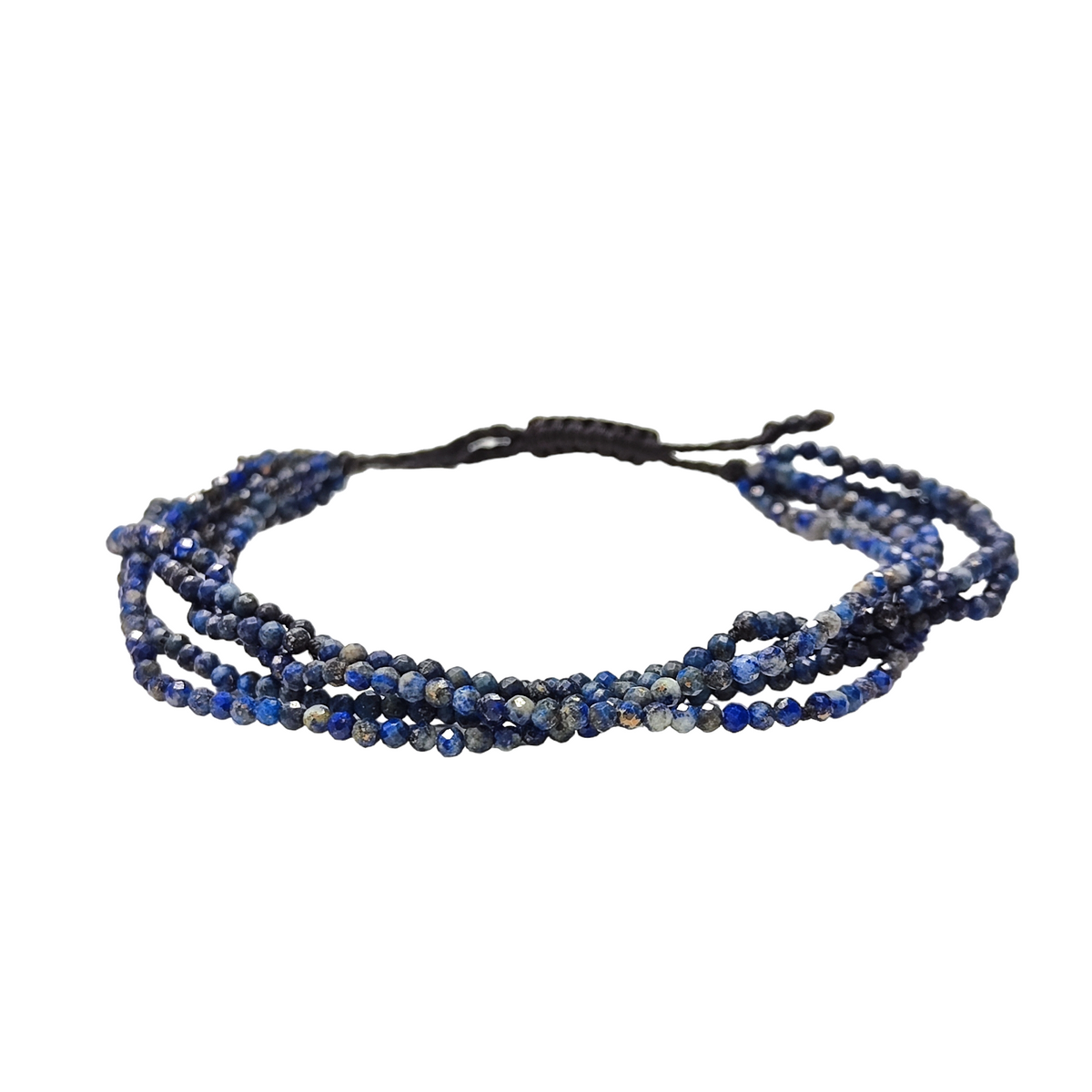Brazalete de Lapislazuli - detalle de textura y color