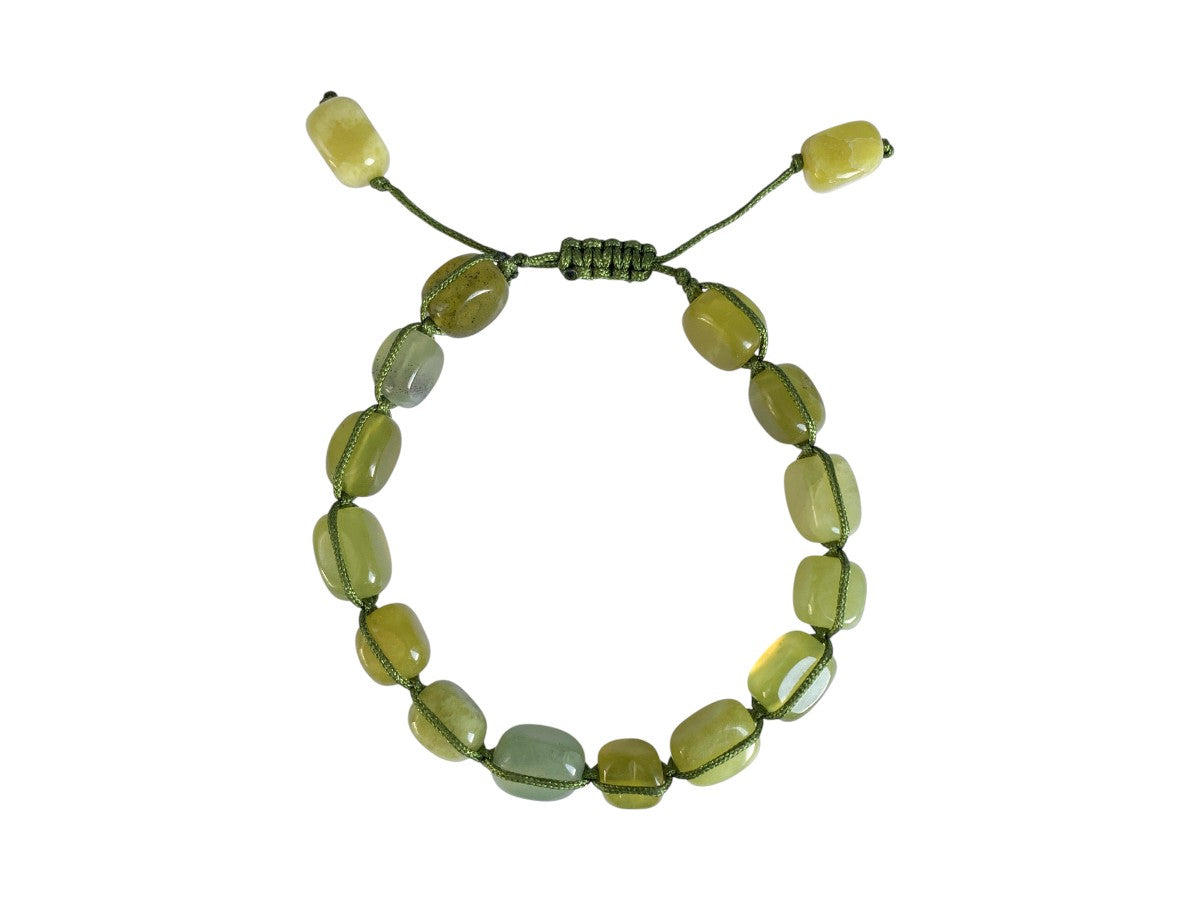 Pulsera DE Ópalo Verde Nugget | MineraliA