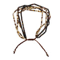 Brazalete de Mokaita y Ojo de Tigre - pulsera de piedras