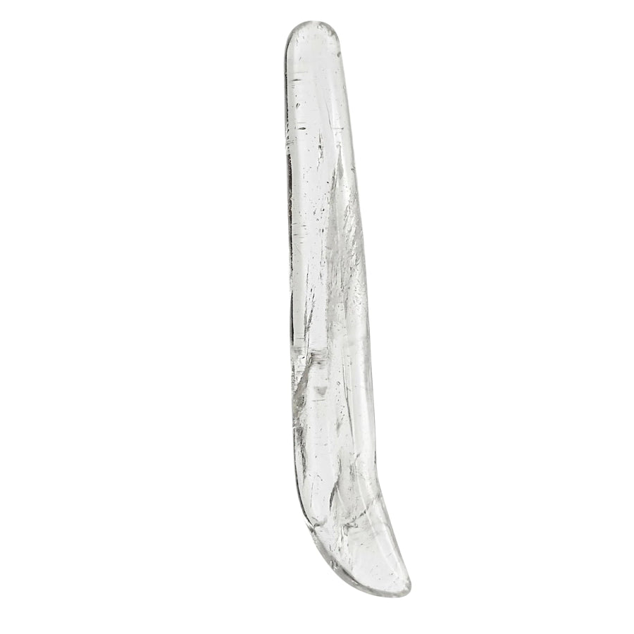 MASAJEADOR DE CRISTAL BLANCO