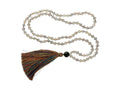 Japa Mala Collar Cuarzo Blanco - collar con dije