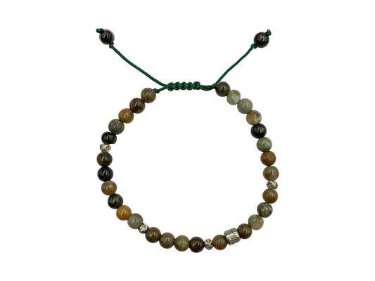 PULSERA CABALLERO JASPE OCEÁNICO