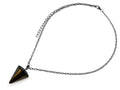 Collar Péndulo de Ojo de Tigre - tipo péndulo