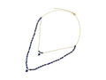 Collar de Plata .925 Lapislázuli-espinela - collar con dije
