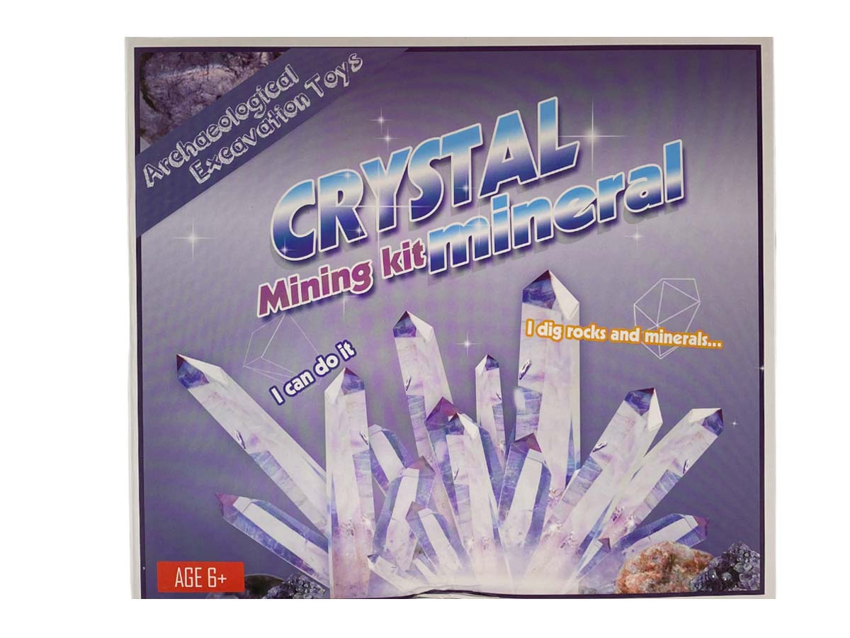 Kit Excavación Cristales - kit coleccionable