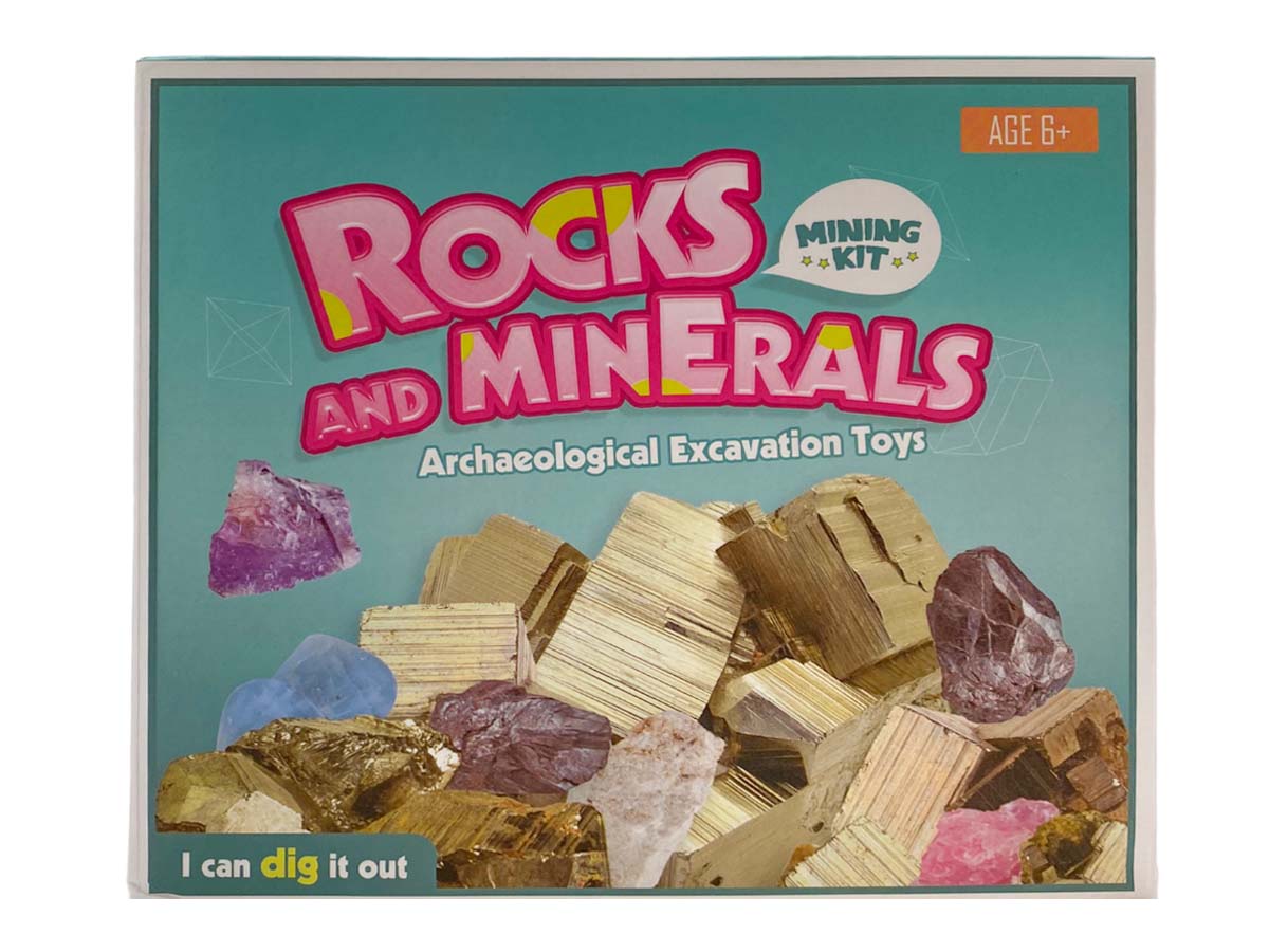 Kit Excavación Minerales - kit coleccionable
