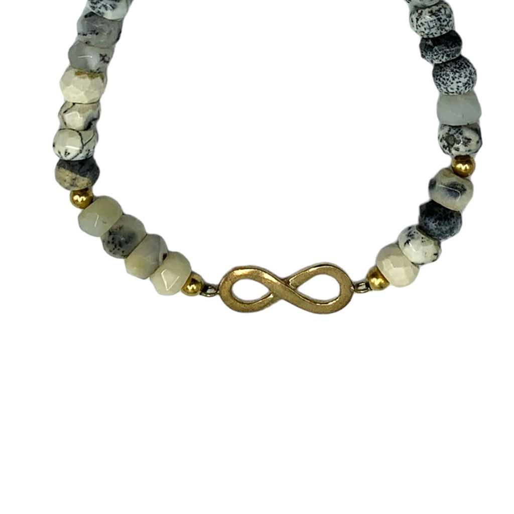 Pulsera Ópalo Dendrit - vista lateral