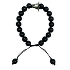 Pulsera Quetzalcóatl Ónix Negro - pulsera de piedras