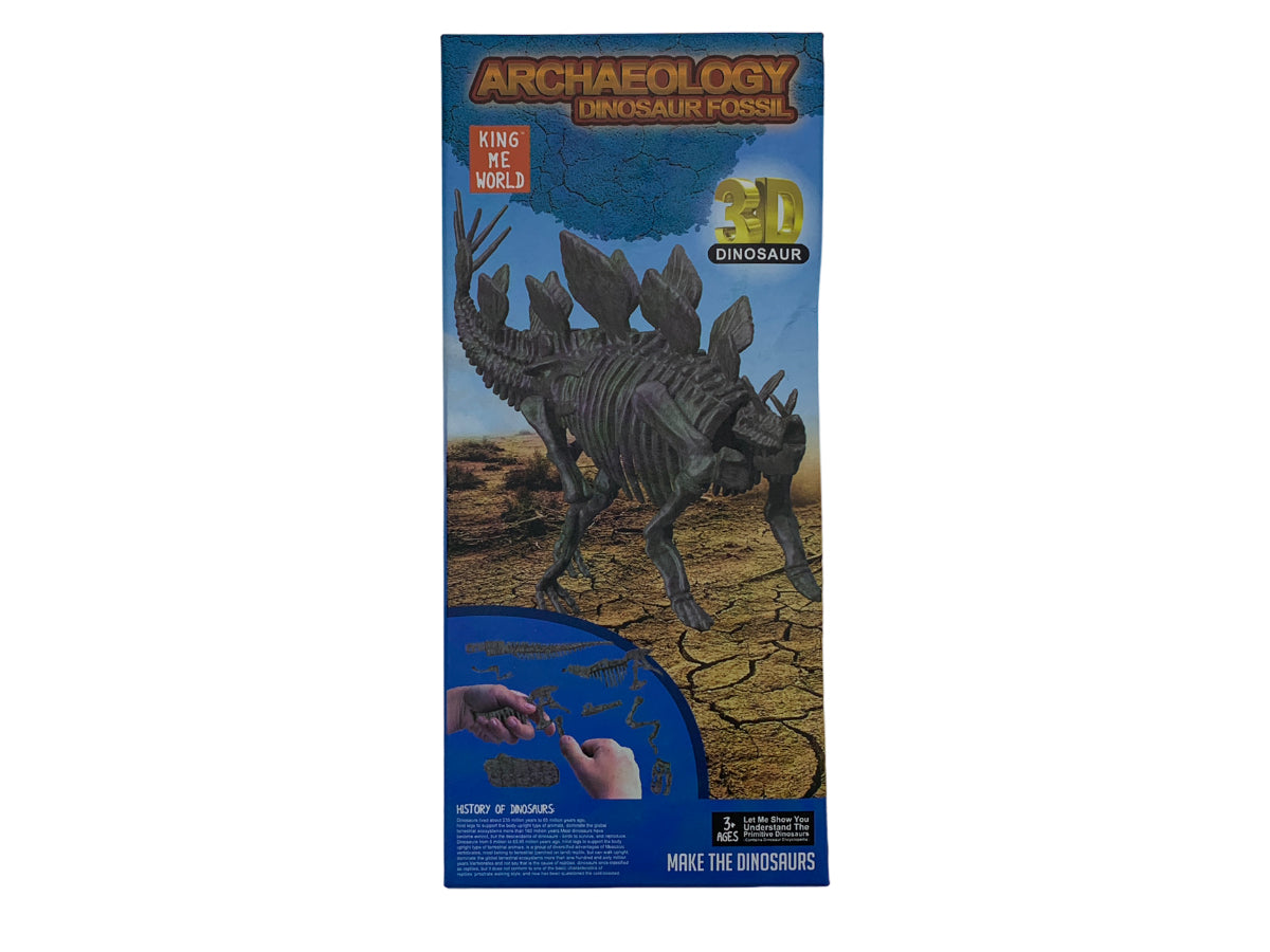 Esqueleto Armable Estegosaurio - modelo armable