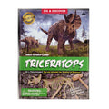 Kit Excavación Esqueleto Triceratops - modelo armable