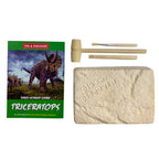 Kit Excavación Esqueleto Triceratops - vista lateral