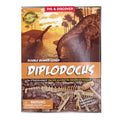 Kit Excavación Esqueleto Diplodocus - modelo armable