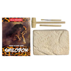 Kit Excavación Esqueleto Tigre Dientes de Sable - vista lateral