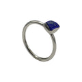 Anillo de Plata .925 Centro Lapislázuli - anillo con piedra