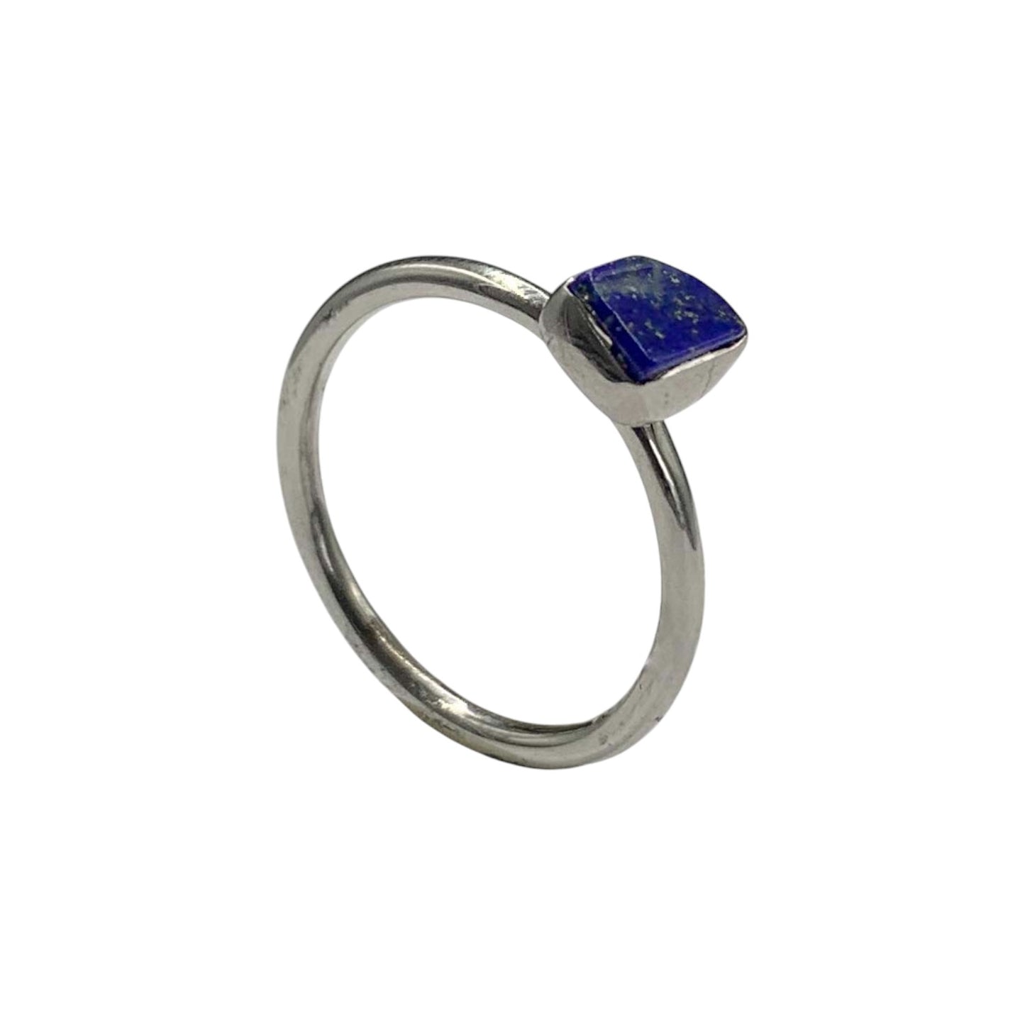 ANILLO DE PLATA .925 CENTRO LAPISLAZULI.