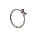 Anillo de Plata .925 Luna de Amatista - anillo con piedra