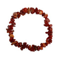 Pulsera Chips de Coral Rojo - pulsera de piedras