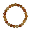 Pulsera Esferas de Venturina Naranja - en forma de esfera