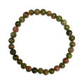 Pulsera Esferas de Unakita - en forma de esfera