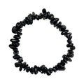 Pulsera Chips de Obsidiana Negra - pulsera de piedras
