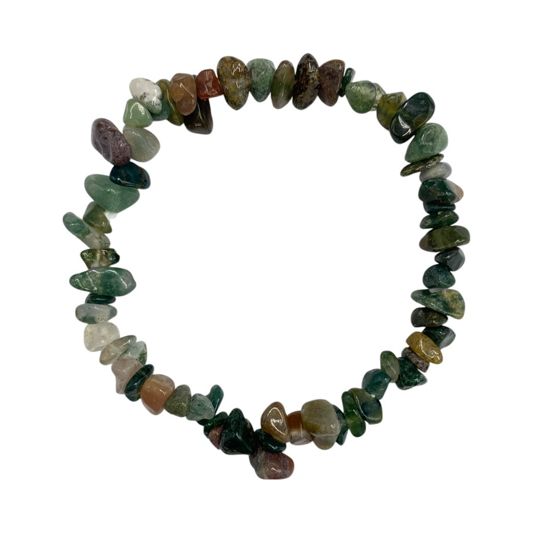 Pulsera Chips de Jaspe Fantasía - pulsera de piedras