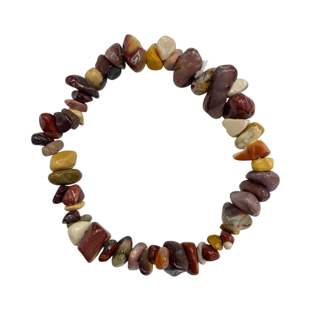 Pulsera Chips de Mokaita - pulsera de piedras