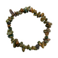Pulsera Chips de Riolita - pulsera de piedras