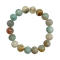 Pulsera Esferas de Amazonita Brillado - en forma de esfera