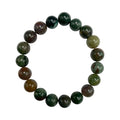 Pulsera Esferas Jaspe Oceánico - en forma de esfera