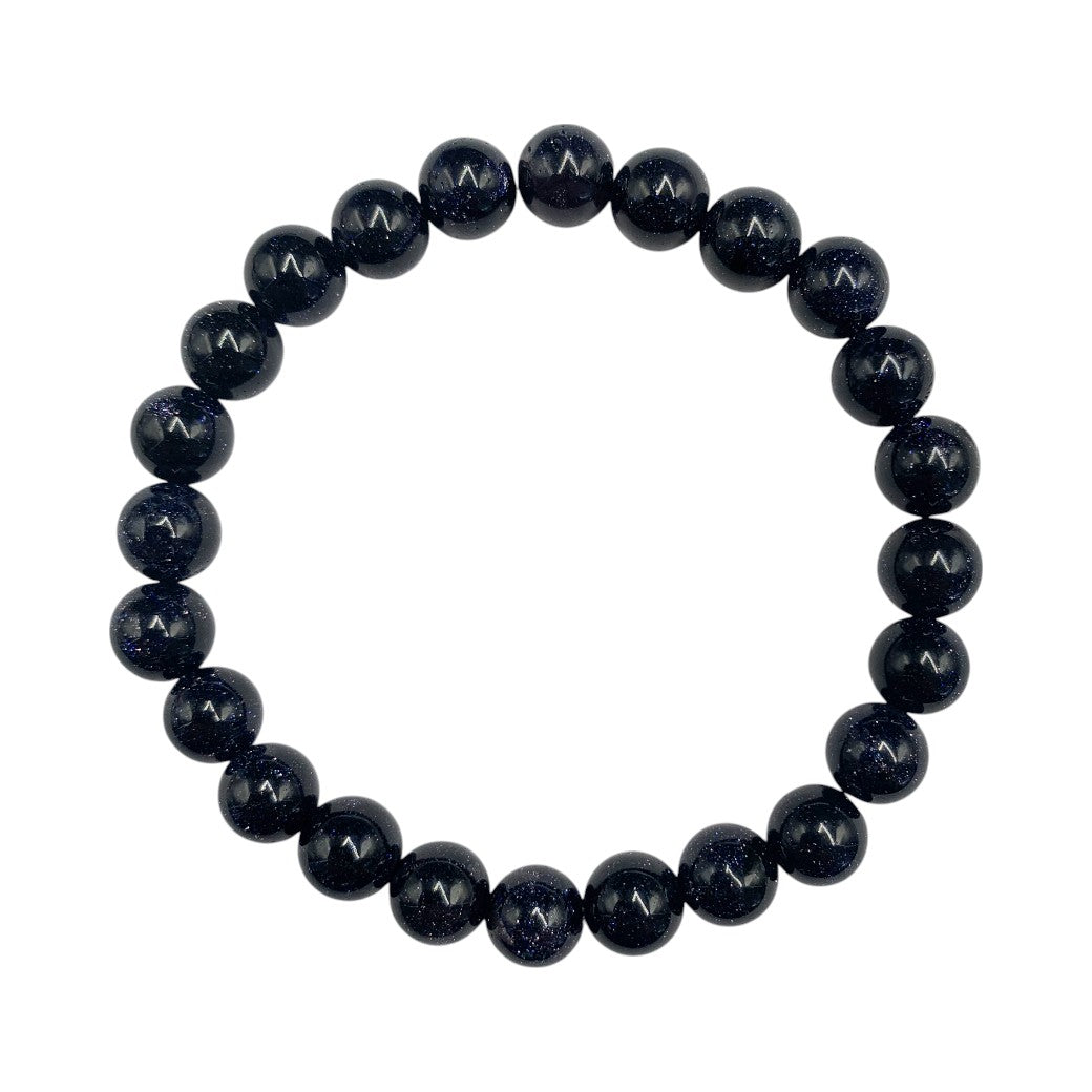 Pulsera Esferas de Aventurina Azul - en forma de esfera