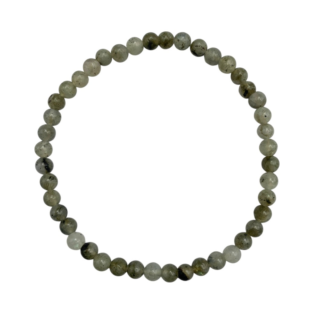 Pulsera Esferas de Labradorita - en forma de esfera