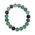 Pulsera Esferas de Fluorita - en forma de esfera