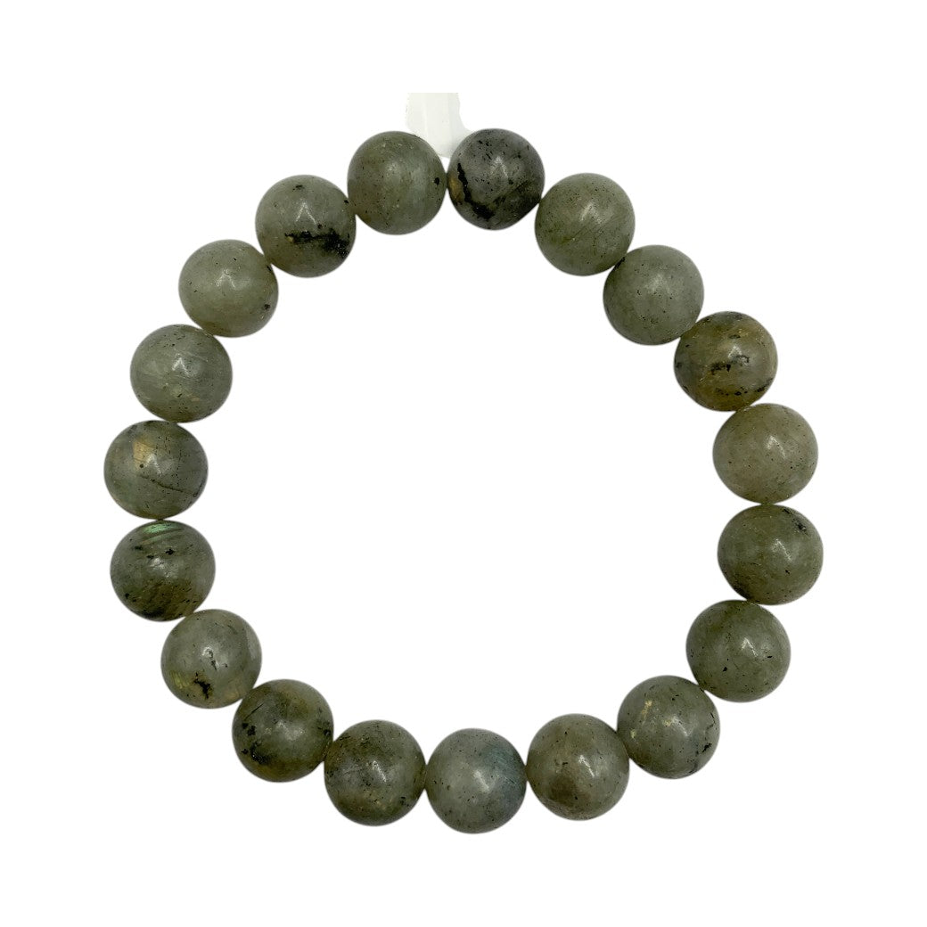 Pulsera Esferas de Labradorita - en forma de esfera