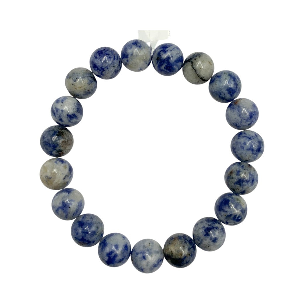 Pulsera Esferas de Sodalita - en forma de esfera