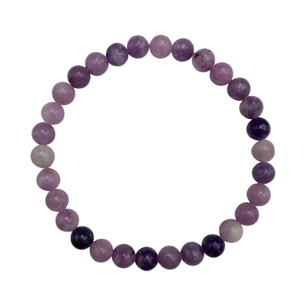 Pulsera Esferas de Fosfosiderita - en forma de esfera