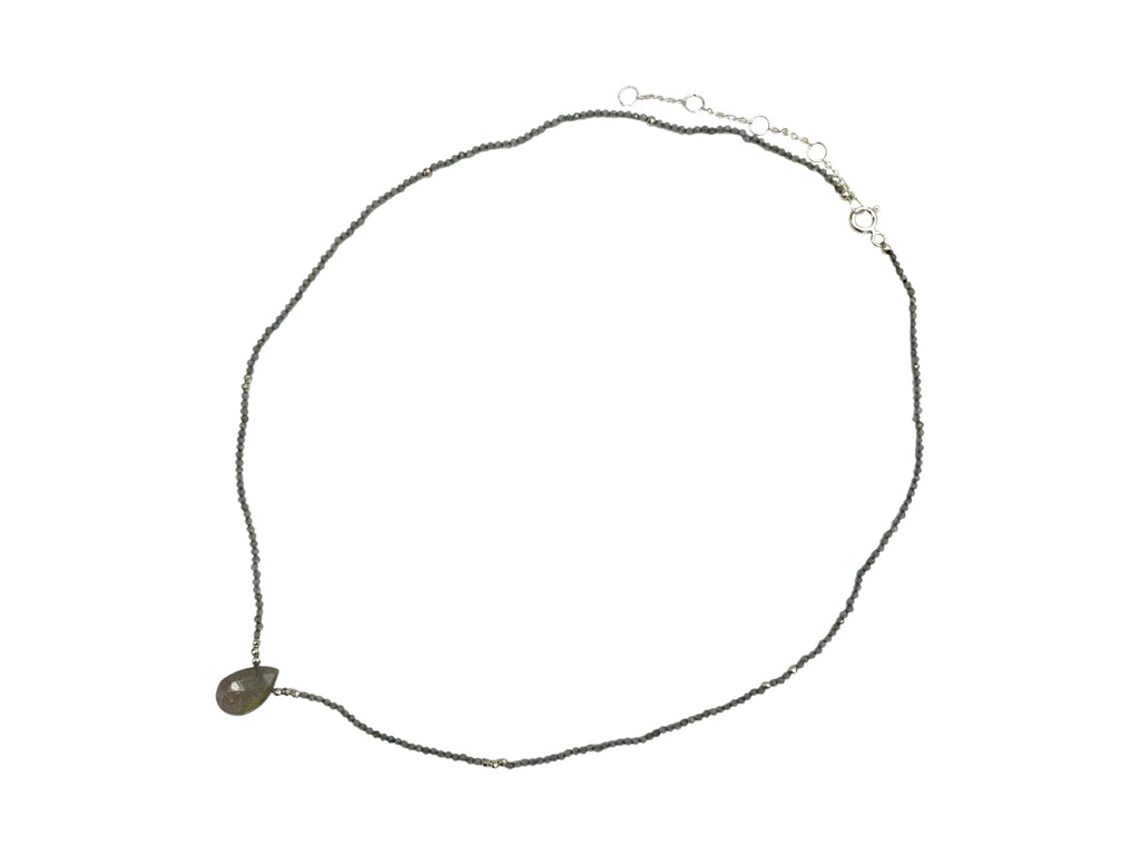 Collar de Labradorita - collar con dije