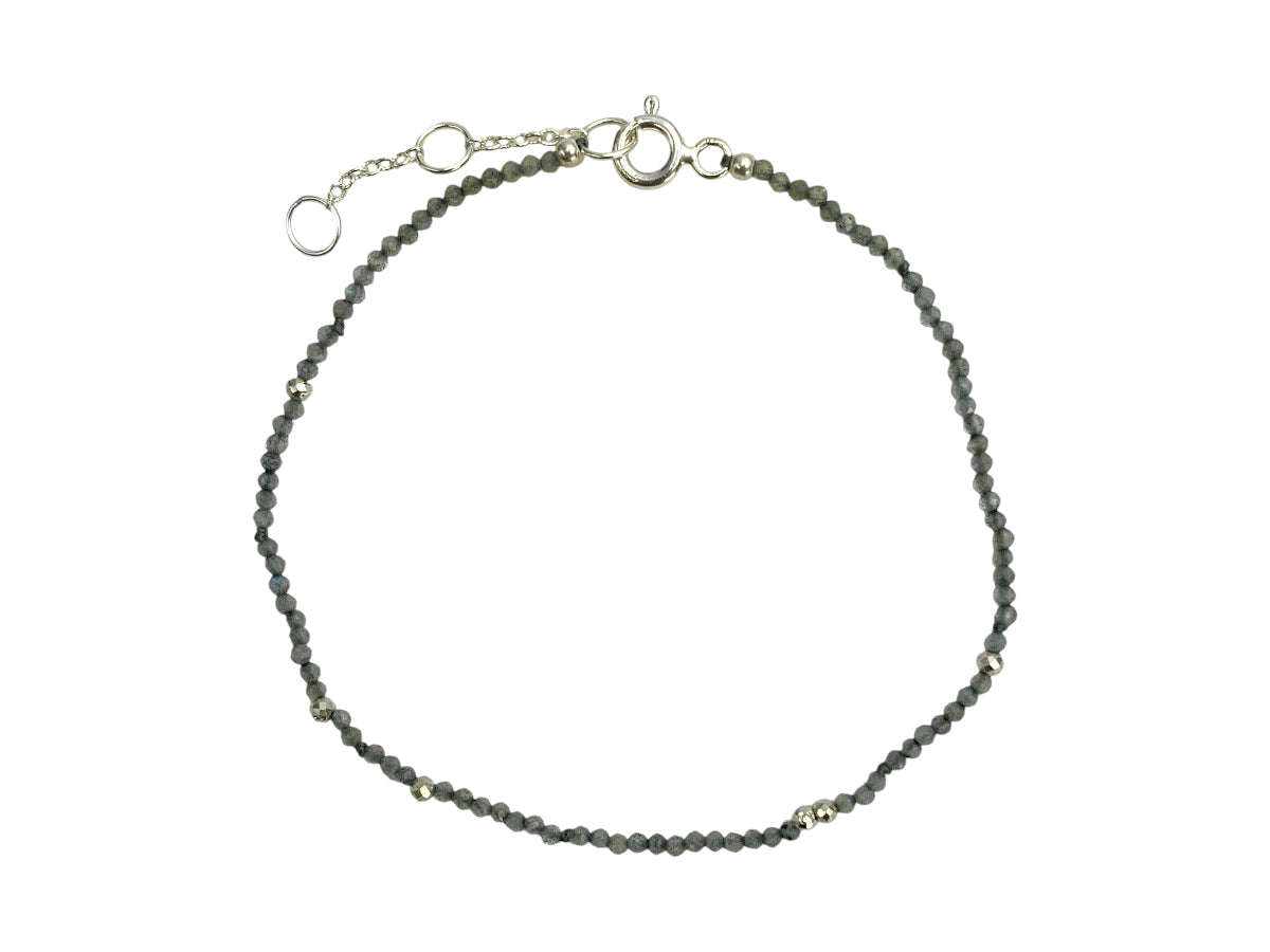Pulsera de Labradorita - pulsera de piedras