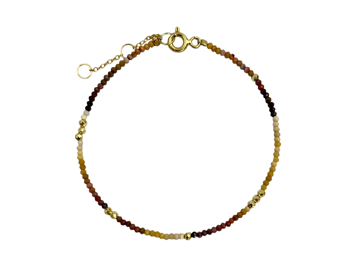 Pulsera de Mokaita - pulsera de piedras