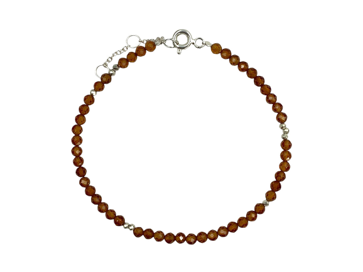 Pulsera de Hessonita - pulsera de piedras