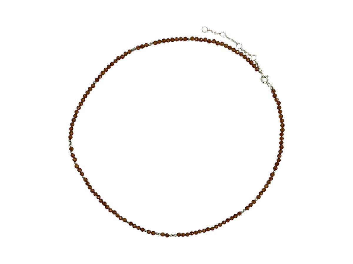 Collar de Hessonita - collar con dije