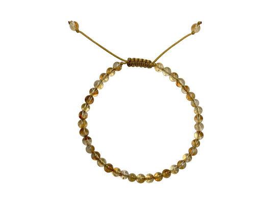 PULSERA ESFERAS DE CITRINO