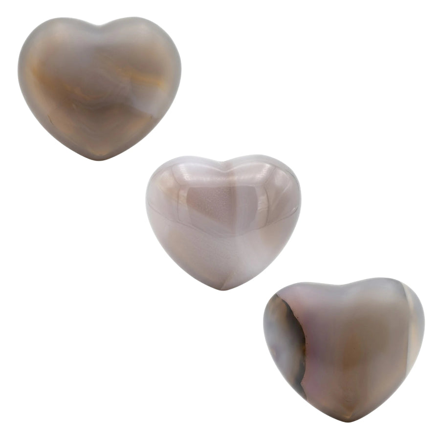 CORAZÓN PUFF DE ÁGATA  CHICO