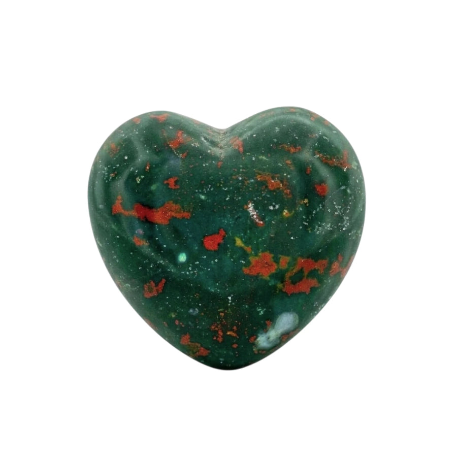 CORAZÓN PUFF DE JASPE SANGRE CHICO