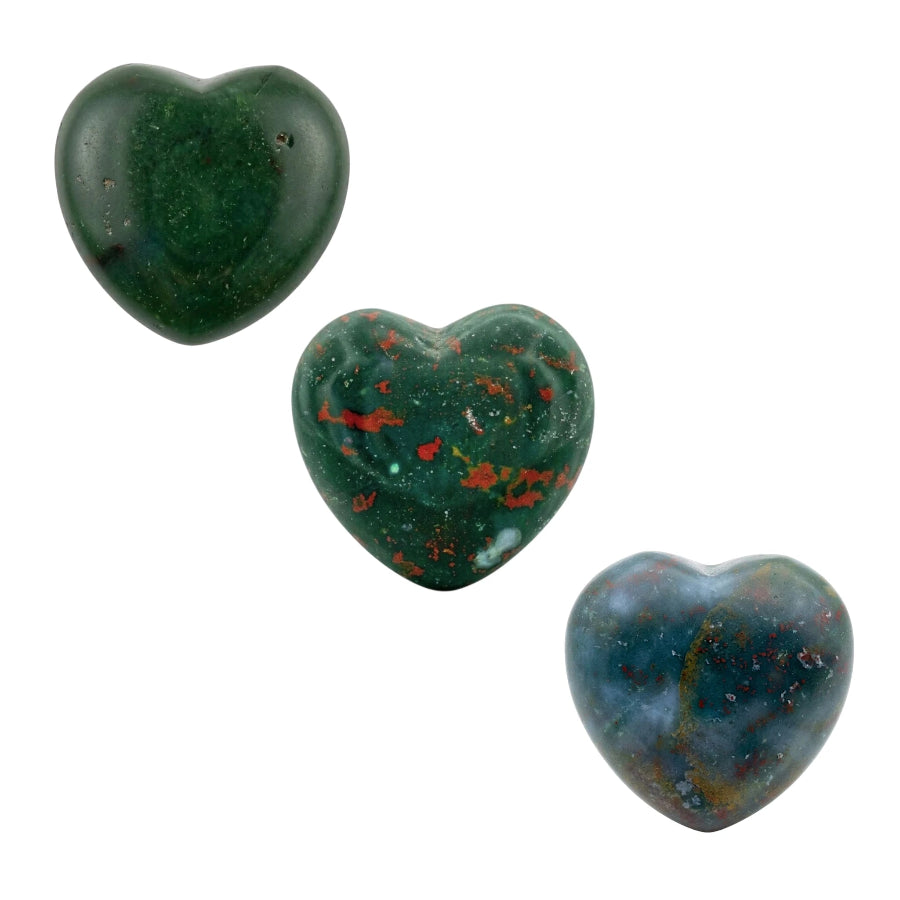 CORAZÓN PUFF DE JASPE SANGRE CHICO