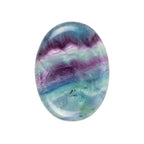 CABUJÓN DE FLUORITA OVAL PULIDO