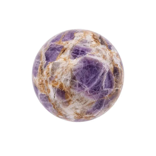ESFERA DE AMATISTA CHEVRÓN CHICA PULIDA