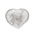 CORAZÓN PUFF DE CUARZO BLANCO PULIDO