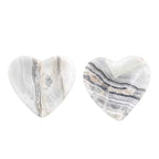BOWL BOTANERO DE ÓNIX GRIS CORAZÓN PULIDO