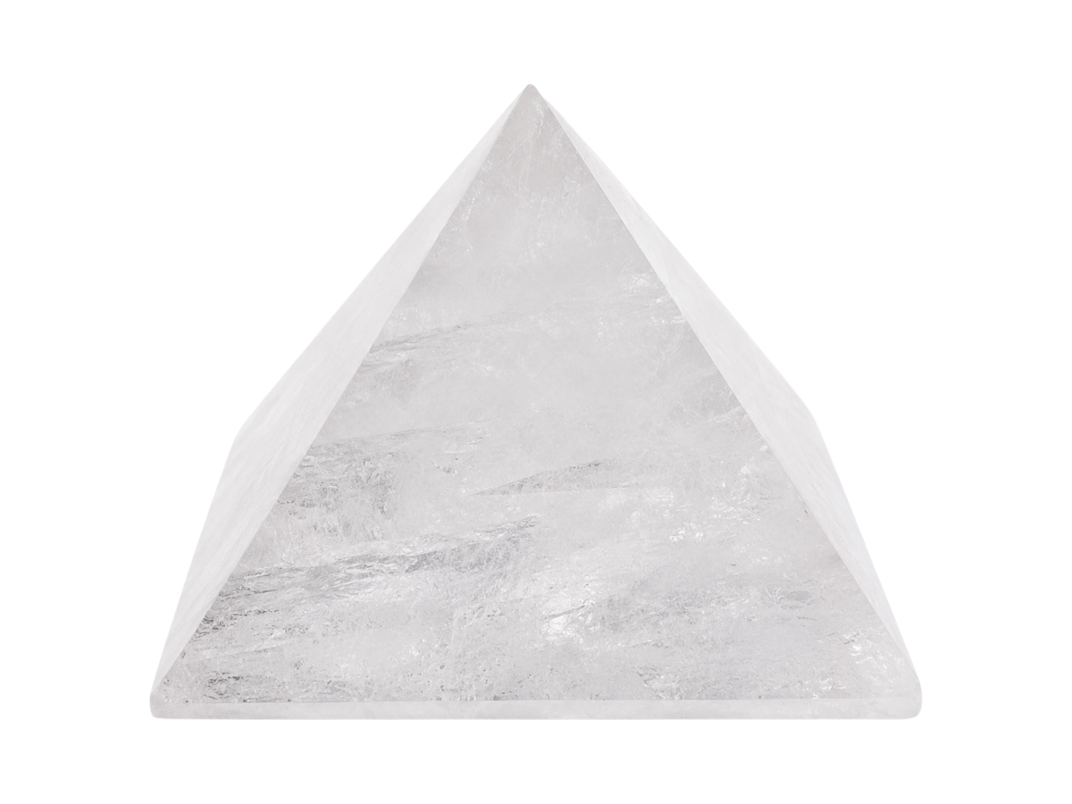 PIRÁMIDE DE CUARZO BLANCO