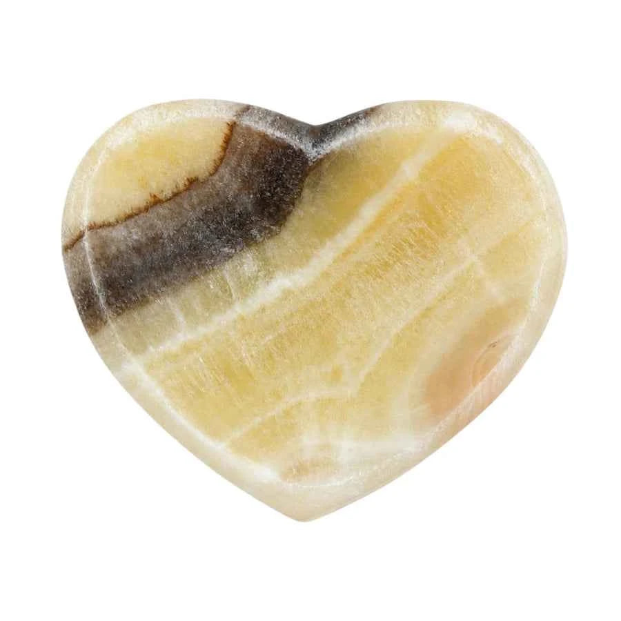 BOWL BOTANERO DE ÓNIX CEBRA CORAZÓN PULIDO CHICO